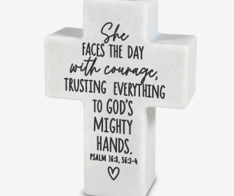 Mini Inspire Cross She Faces The Day