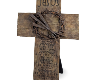 Wall Cross Nails And Crown Of Thorns