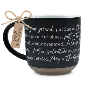 Mug Armor Of God Eph. 6:14-18 Black