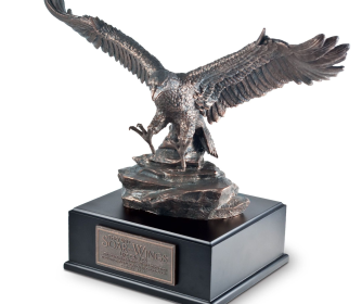Sculpture Of Faith Soaring Eagle 14H
