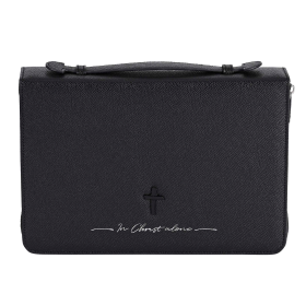 Bible Case In Christ Alone Black XXL