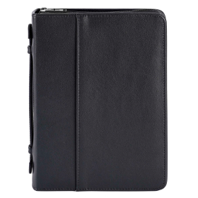 Bible Case Classic Faux Leather Black XL