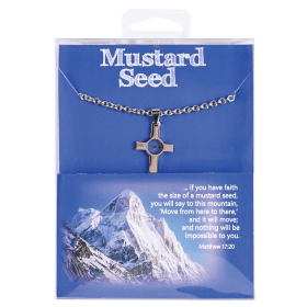Necklace Mustard Seed Cross