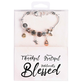 Bracelet I Am Blessed Tri-Plated