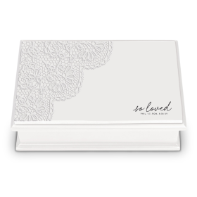 Keepsake Box So Loved Lace Top