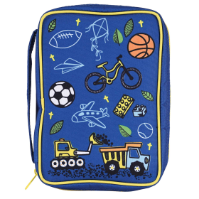 Kid Bible Cover Blue I Can Do All Things