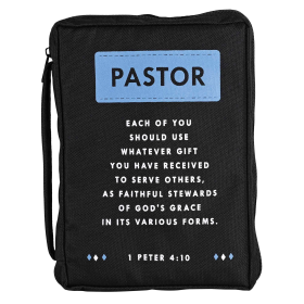 Bible Case Pastor Faithful Steward Lg