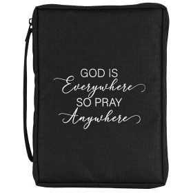 Bible Case God Is Everywhere Black