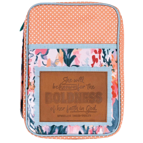 Bible Case Floral Known Boldness