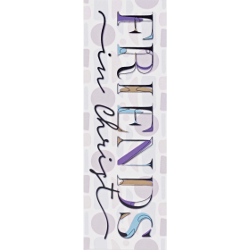 Bookmark Friends In Christ 2x6 12-Pack