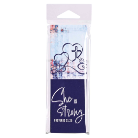 Packaged Bookmarks She Is Strong Heart