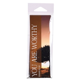 Packaged Bookmarks You Are Worthy Tree