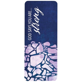 Bookcard God Says You Are Strong
