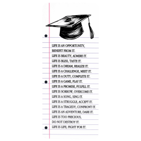 Bookcard Grad Life Is An Opportunity