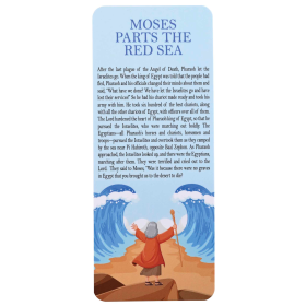 Bookcard Moses Parts The Red Sea