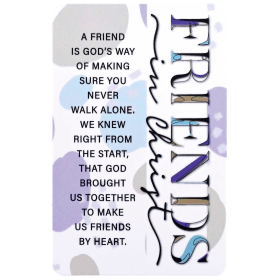 Pocketcard Friends In Christ