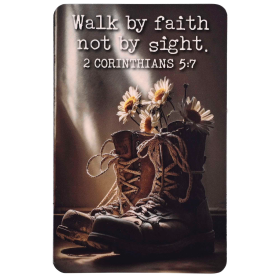 Pocketcard Walk By Faith Not By Sight