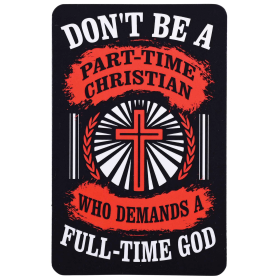 Pocketcard Do Not Be Part-Time Christian