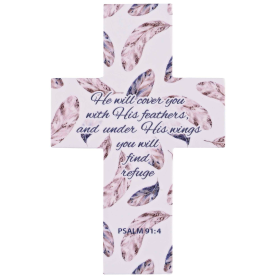 Pocketcard He Will Cover You With His