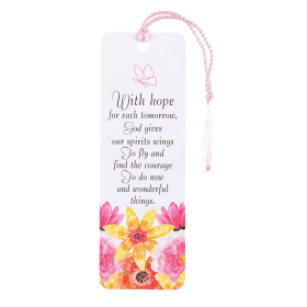 Tassel Bookmark With Hope For Tomorrow