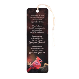 Tassel Bookmark How Great Thou Art