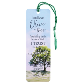 Tassel Bookmark I Am Like An Olive Tree