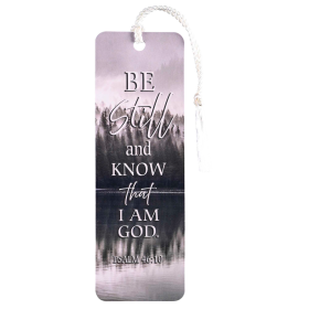 Tassel Bookmark Be Still And Know