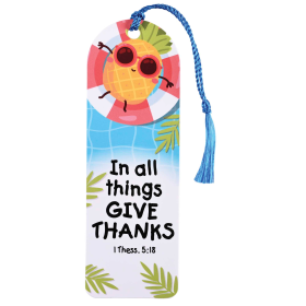 Tassel Bookmark In All Things Give
