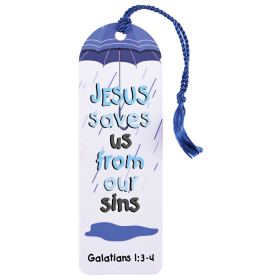 Tassel Bookmark Jesus Save Us From Our