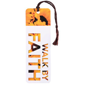 Tassel Bookmark Walk By Faith