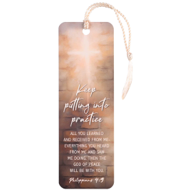 Tassel Bookmark Keep Putting Into