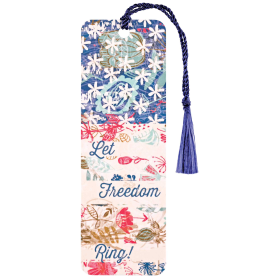 Tassel Bookmark Let Freedom Ring