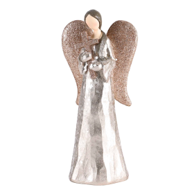 Angel Gold Glitter With Cross 7H