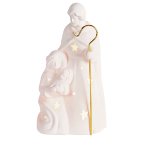 Nativity LED Light Up Holy Family Staff