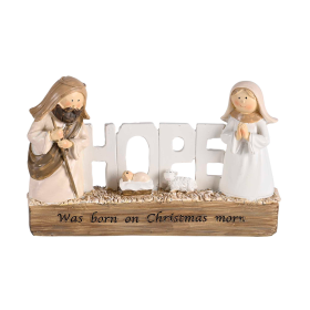 Nativity Holy Family Hope Born 3.75H