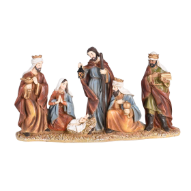 Nativity 1 Piece 5.8H Traditional Color