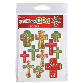 Sticker Sheet Cross Jesus The Reason