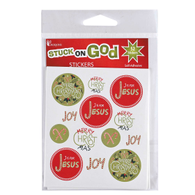 Sticker Sheets J Is For Jesus Round