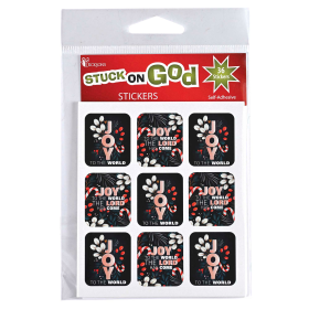 Sticker Sheets Joy To The World Square
