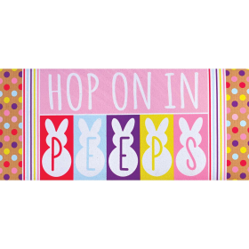 Doormat Insert Hop In Peeps