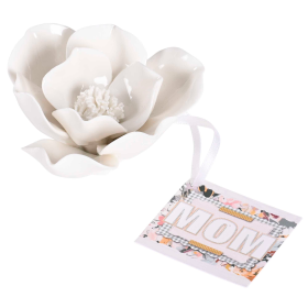 Figurine Mom Her Children Arise Flower