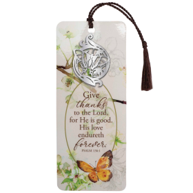 Ornament Bookcard His Love Endureth
