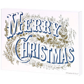 Wall Plaque Merry Christmas