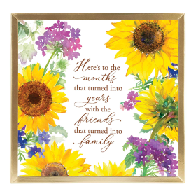 Framed Wall Art Here Is To The Months