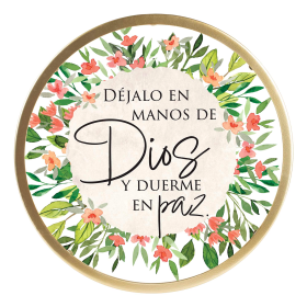 Framed Wall Art Dejalo En Manos De Dios