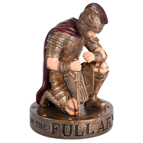 Figurine Kneeling Full Armor Of God 7H