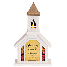 Church Figurine Amazing Grace 13H
