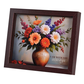 Framed Art Floral With You Always