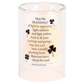 Candleholder May Blessings Of Light 6In