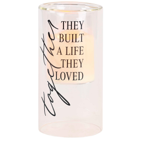 Candleholder Together They Built A Life